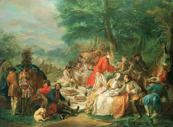 Die Jagd, 18. Jahrhundert